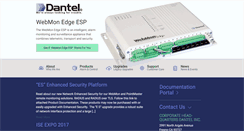 Desktop Screenshot of dantel.com